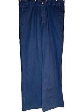 Izod Pants Boys Navy Flat Front Straight Leg Pants Size 16 Reg NWT